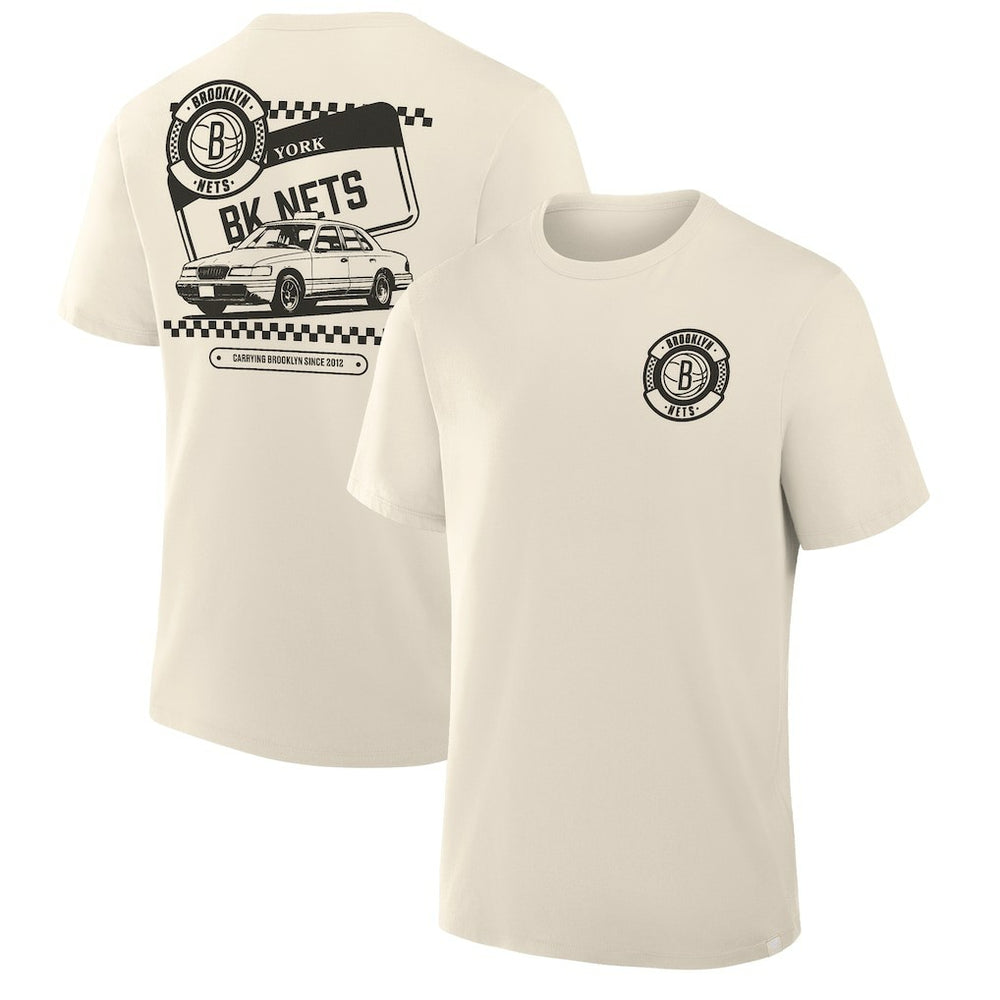 Brooklyn Nets Team Culture T-Shirt Cream | Fanatics Lifestyle