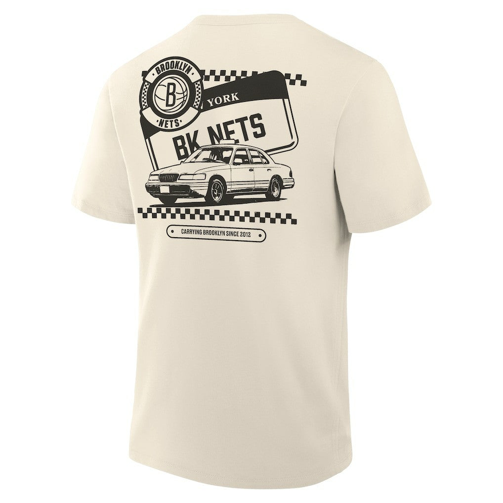 Brooklyn Nets Team Culture T-Shirt Cream | Fanatics Lifestyle