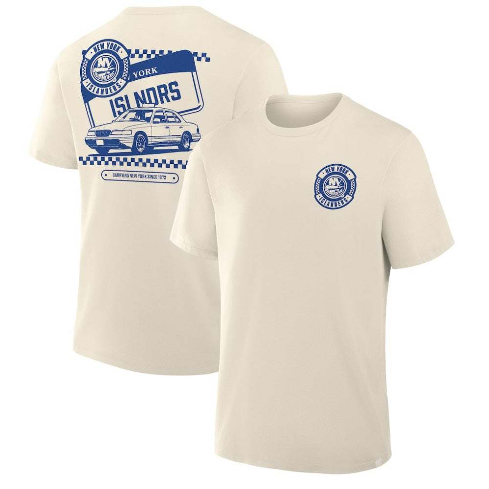 New York Islanders Fanatics Team Culture T-Shirt - Cream - NHL 2001636421