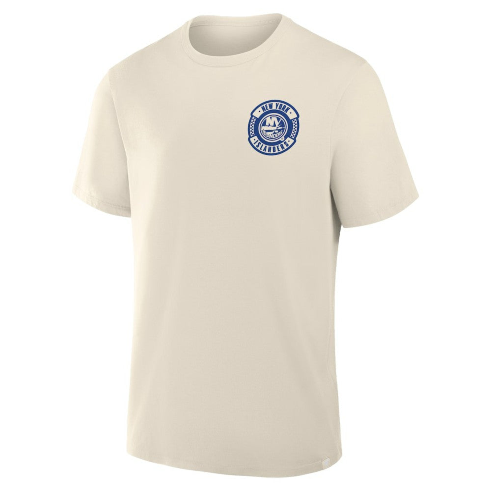 New York Islanders Fanatics Team Culture T-Shirt - Cream - NHL 2001636421