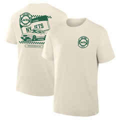 Fanatics New York Jets Team Culture T-Shirt Cream