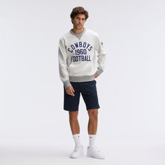 Fanatics Dallas Cowboys IconicFleece Pocket Sweatshirt Heather Gray