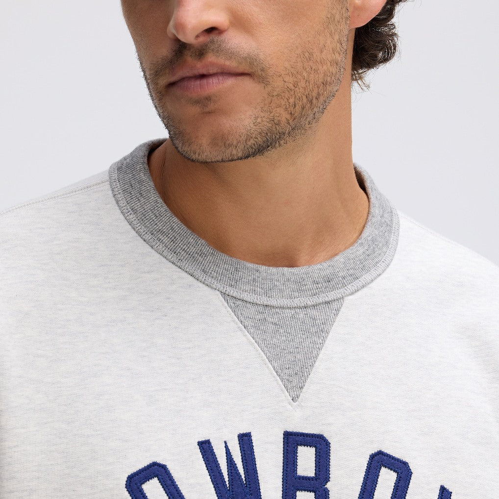 Fanatics Dallas Cowboys IconicFleece Pocket Sweatshirt Heather Gray