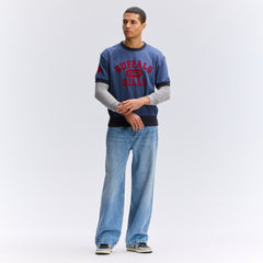 Fanatics Buffalo Bills IconicFleece Short Sleeve Sweatshirt Royal