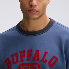 Fanatics Buffalo Bills IconicFleece Short Sleeve Sweatshirt Royal