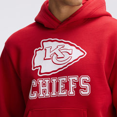 Fanatics Kansas City Chiefs IconicFleece Flocked Hoodie Red