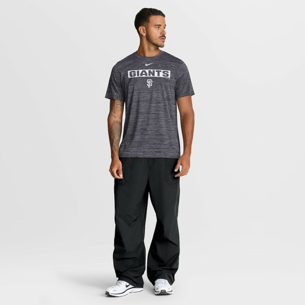 San Francisco Giants Nike Velocity Dri-FIT T-Shirt - Black - Nike Sale