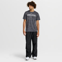 Cleveland Guardians Nike Velocity Dri-FIT T-Shirt - Black - Nike on Sale