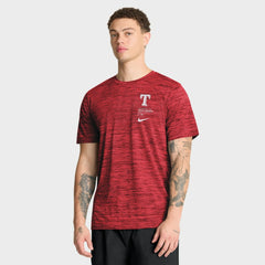 Texas Rangers Nike Velocity Dri-FIT T-Shirt - Red - Nike Sale