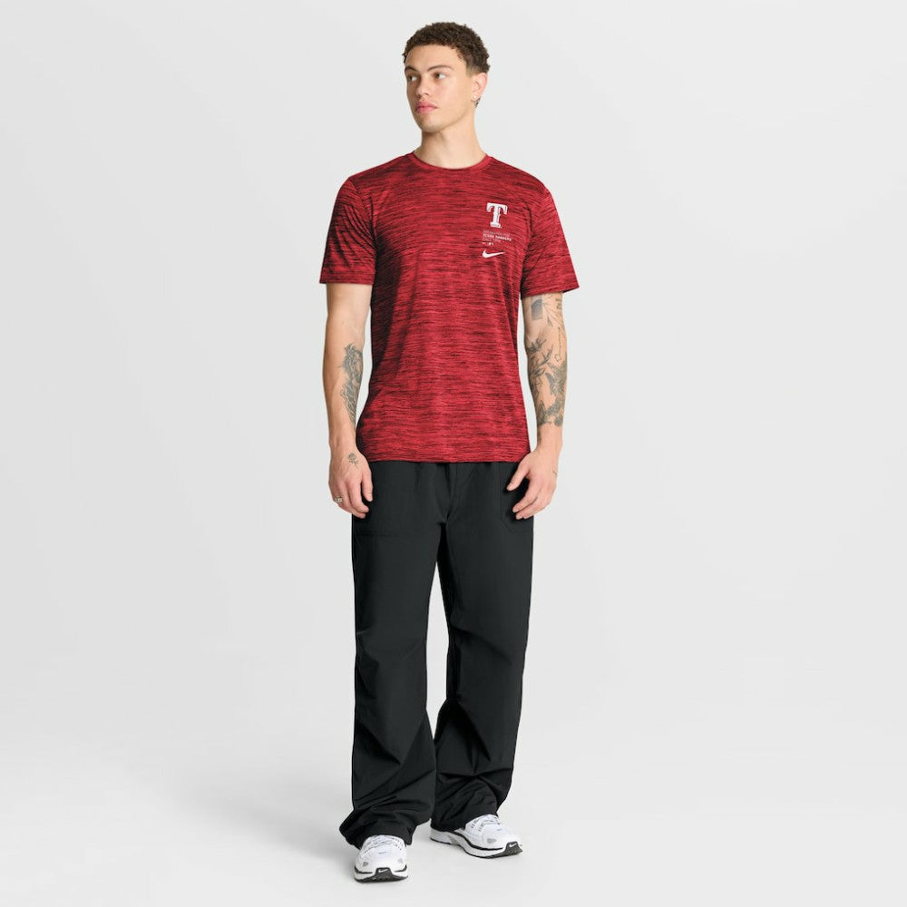 Texas Rangers Nike Velocity Dri-FIT T-Shirt - Red - Nike Sale