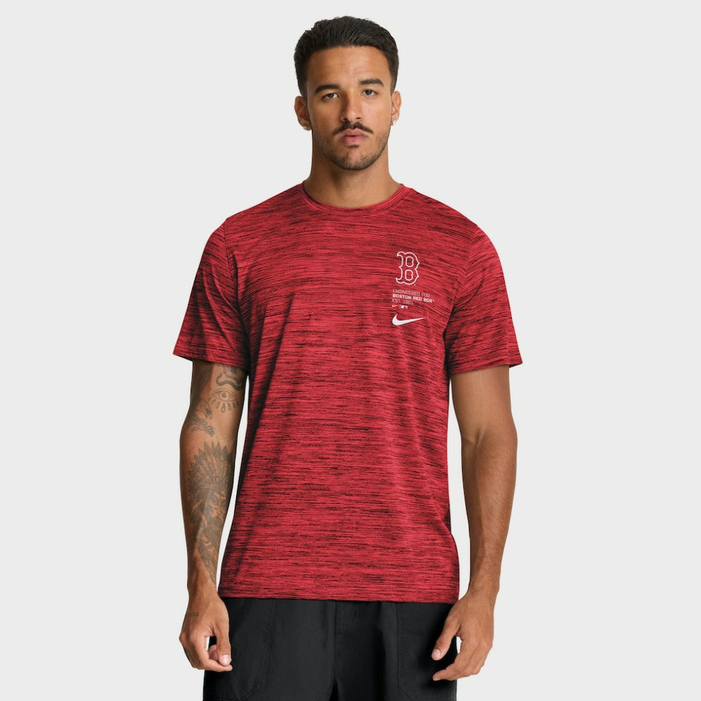Boston Red Sox Nike Velocity Dri-FIT T-Shirt - Red - Nike Sale
