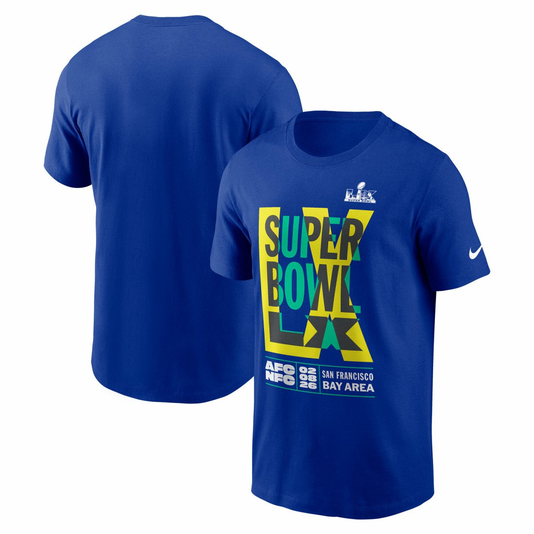 Nike Super Bowl LX Essential T-Shirt Royal