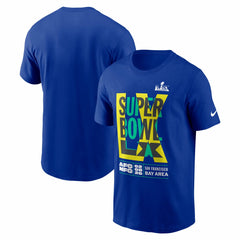 Nike Super Bowl LX Essential T-Shirt Royal