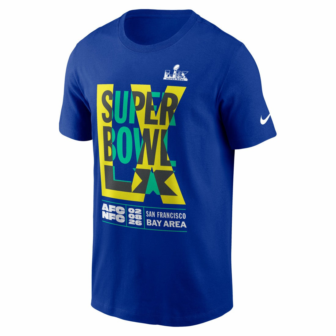 Nike Super Bowl LX Essential T-Shirt Royal