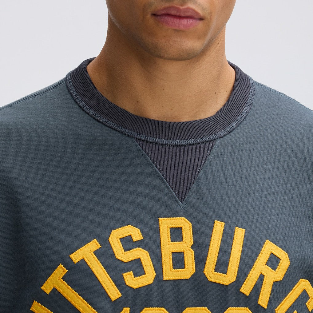 Fanatics Pittsburgh Steelers IconicFleece Pocket Sweatshirt Charcoal