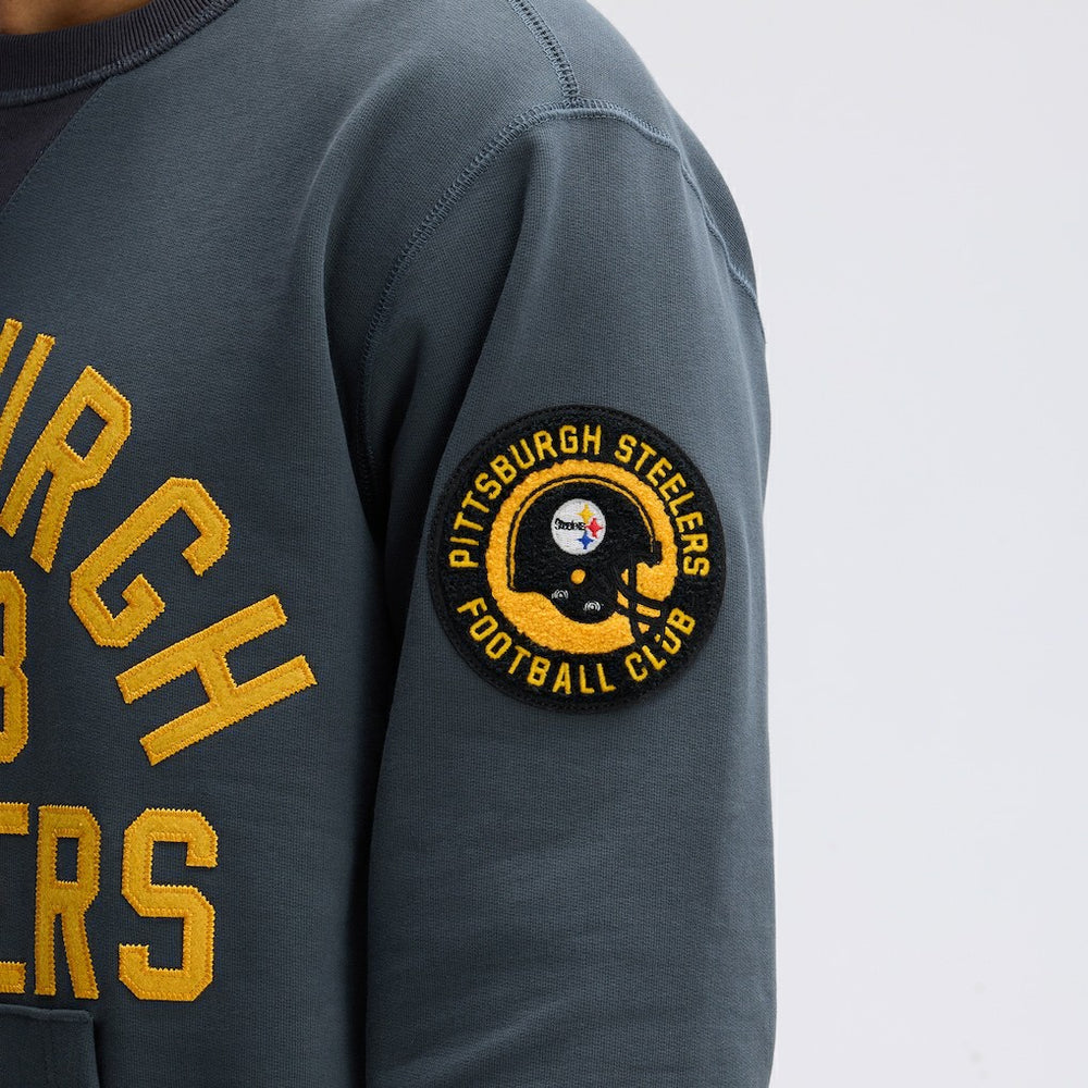 Fanatics Pittsburgh Steelers IconicFleece Pocket Sweatshirt Charcoal