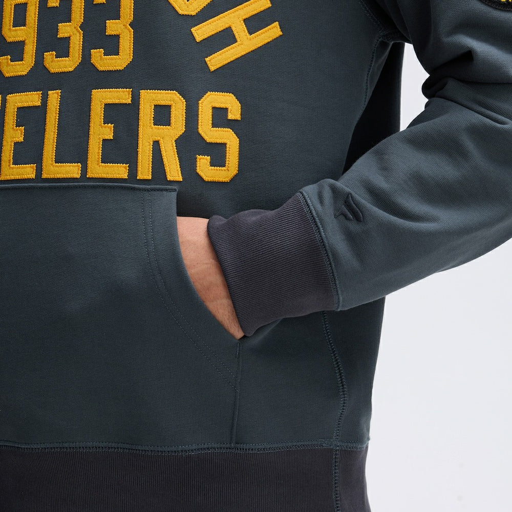 Fanatics Pittsburgh Steelers IconicFleece Pocket Sweatshirt Charcoal