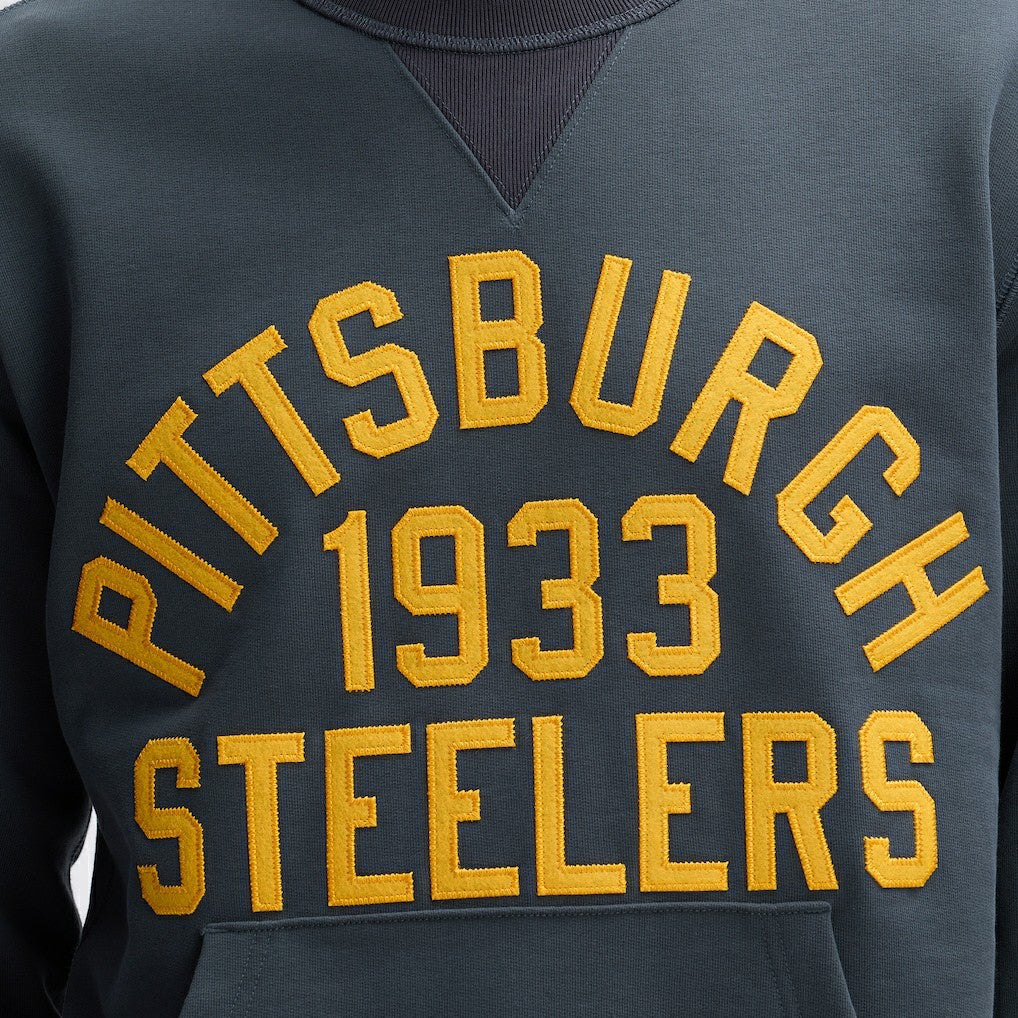 Fanatics Pittsburgh Steelers IconicFleece Pocket Sweatshirt Charcoal