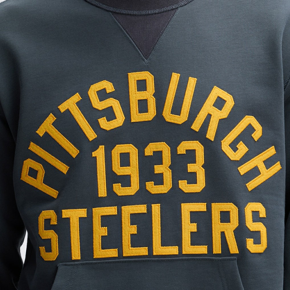 Fanatics Pittsburgh Steelers IconicFleece Pocket Sweatshirt Charcoal