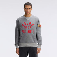 Fanatics San Francisco 49ers IconicFleece Pocket Sweatshirt Athletic Heather Gray