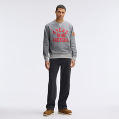 Fanatics San Francisco 49ers IconicFleece Pocket Sweatshirt Athletic Heather Gray