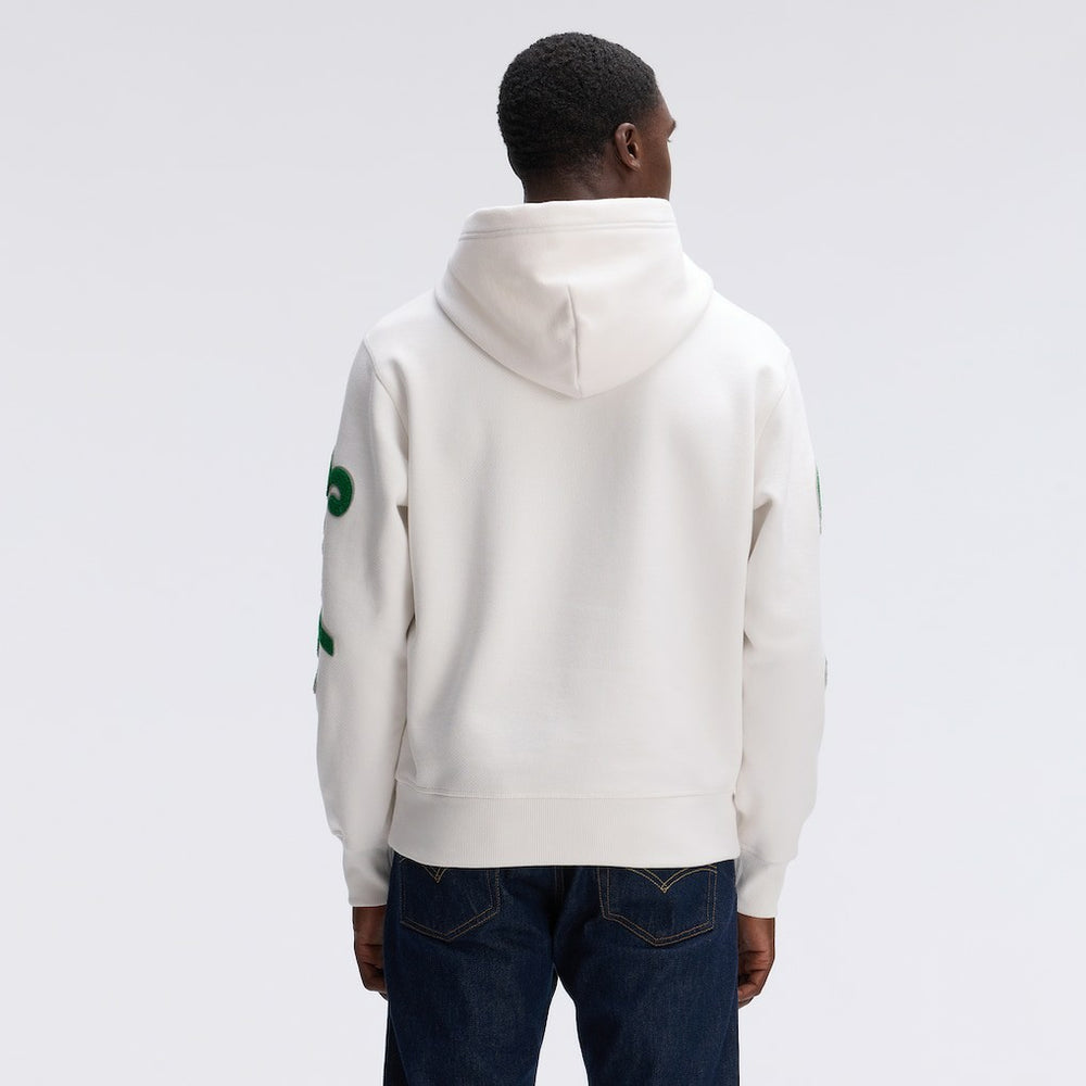 Fanatics Philadelphia Eagles IconicFleece Letterman Hoodie Oatmeal