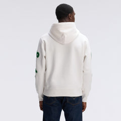 Fanatics Philadelphia Eagles IconicFleece Letterman Hoodie Oatmeal