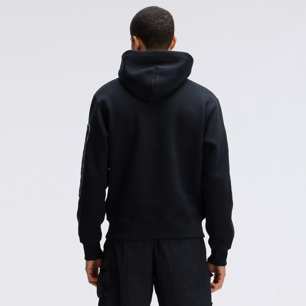 Fanatics Las Vegas Raiders IconicFleece Letterman Hoodie Black