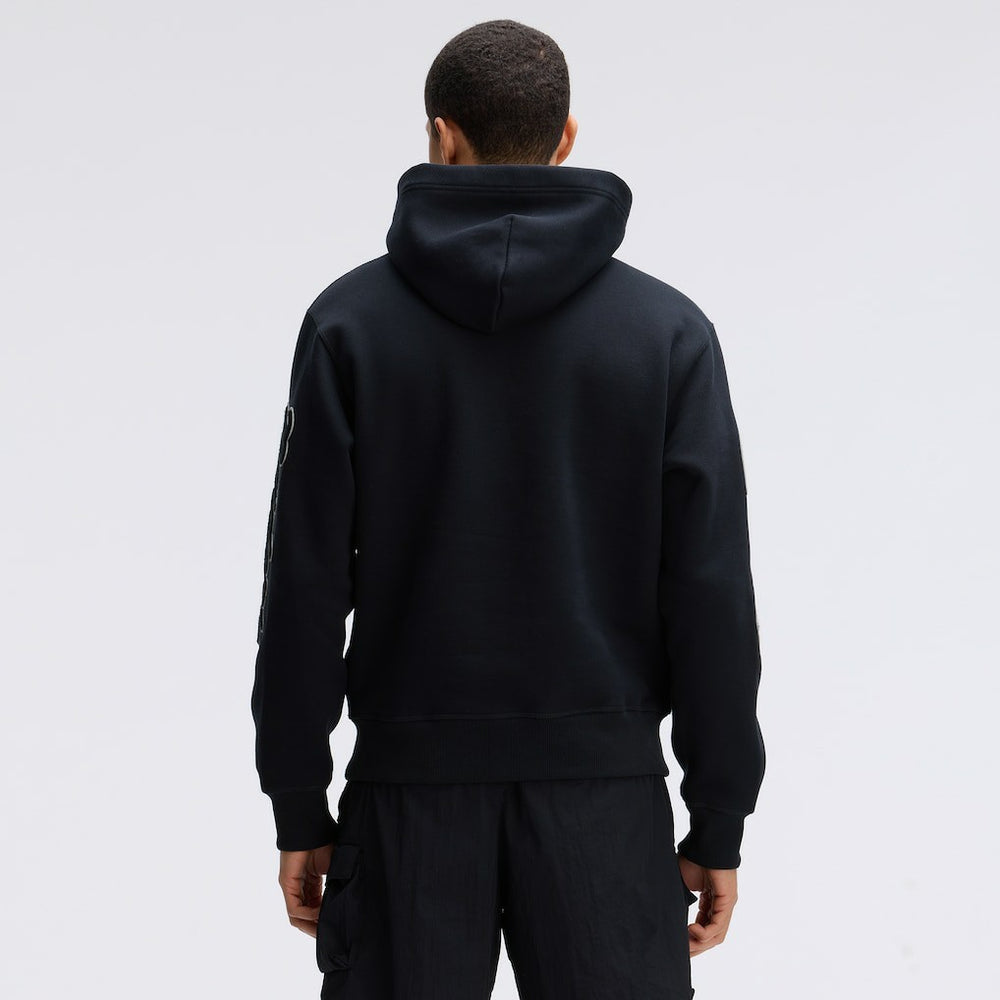 Fanatics Las Vegas Raiders IconicFleece Letterman Hoodie Black