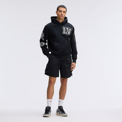 Fanatics Las Vegas Raiders IconicFleece Letterman Hoodie Black