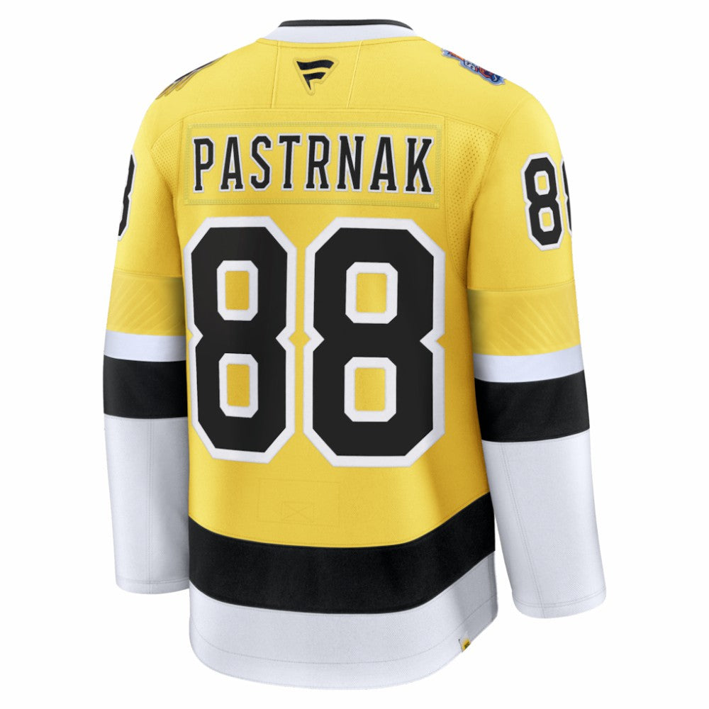 David Pastrnak Boston Bruins Fanatics 2026 NHL Stadium Series Premium Jersey - Gold - NHL 2001644557
