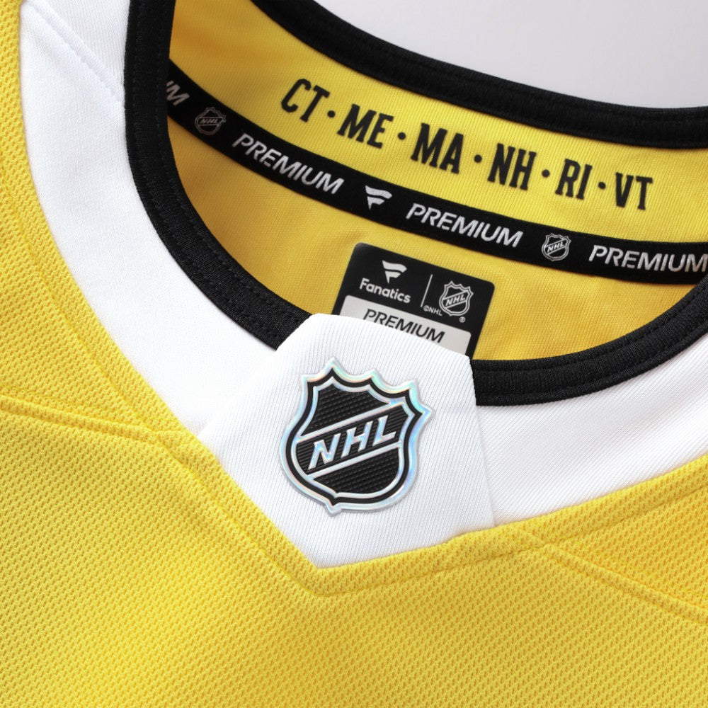 David Pastrnak Boston Bruins Fanatics 2026 NHL Stadium Series Premium Jersey - Gold - NHL 2001644557