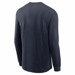 Nike Chicago Bears 2025 NFC North Division Champions Locker Room Trophy Collection Long Sleeve T-Shirt Navy