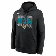 Nike Jacksonville Jaguars 2025 AFC South Division Champions Locker Room Trophy Collection Hoodie Black