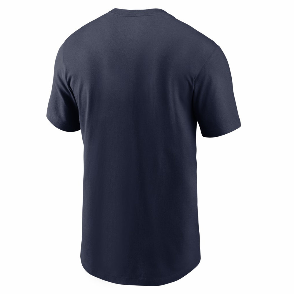 Nike New England Patriots 2025 AFC Champions Glory Shield T-Shirt Navy