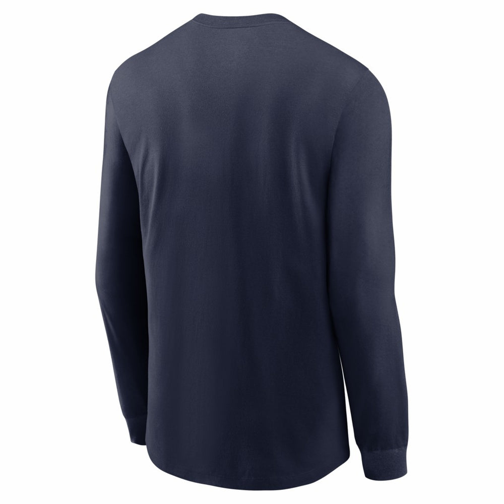 Nike New England Patriots 2025 AFC Champions Team Nation Long Sleeve T-Shirt Navy