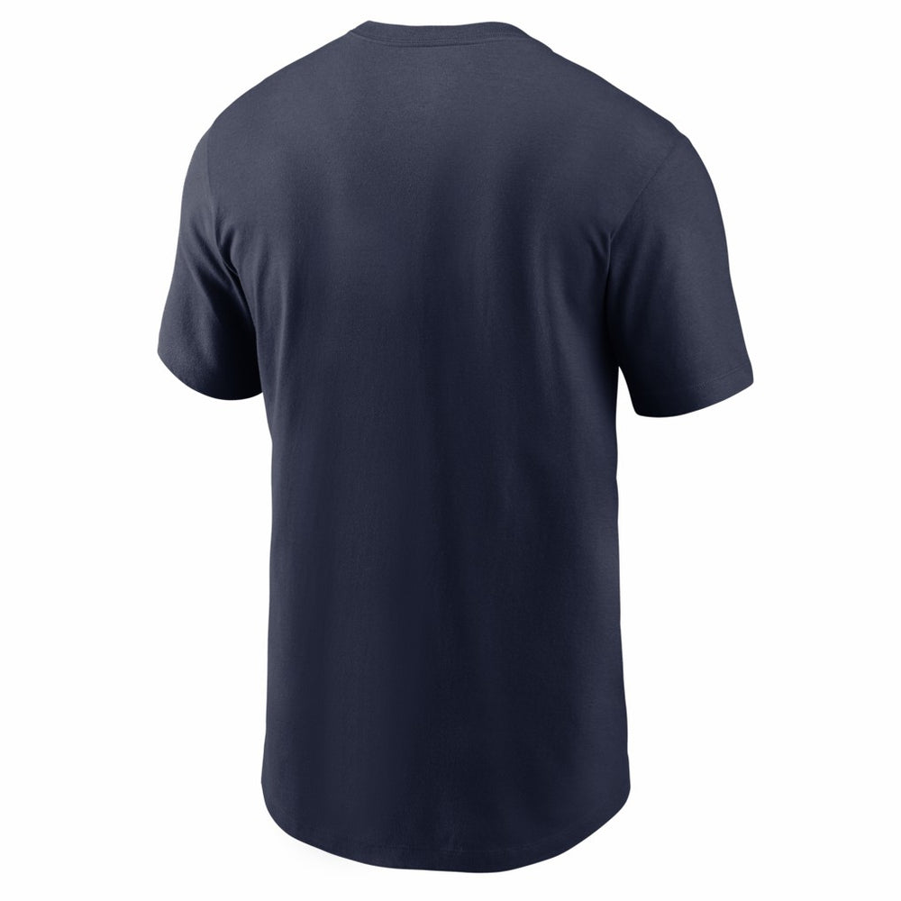 Nike New England Patriots Super Bowl LX Clear Sign T-Shirt Navy
