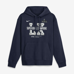 Nike Seattle Seahawks Super Bowl LX Champions Sacrifice Hoodie College Navy