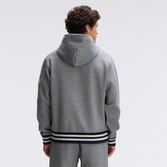 Fanatics Minnesota Vikings IconicFleece Tipped Hoodie Athletic Heather Gray