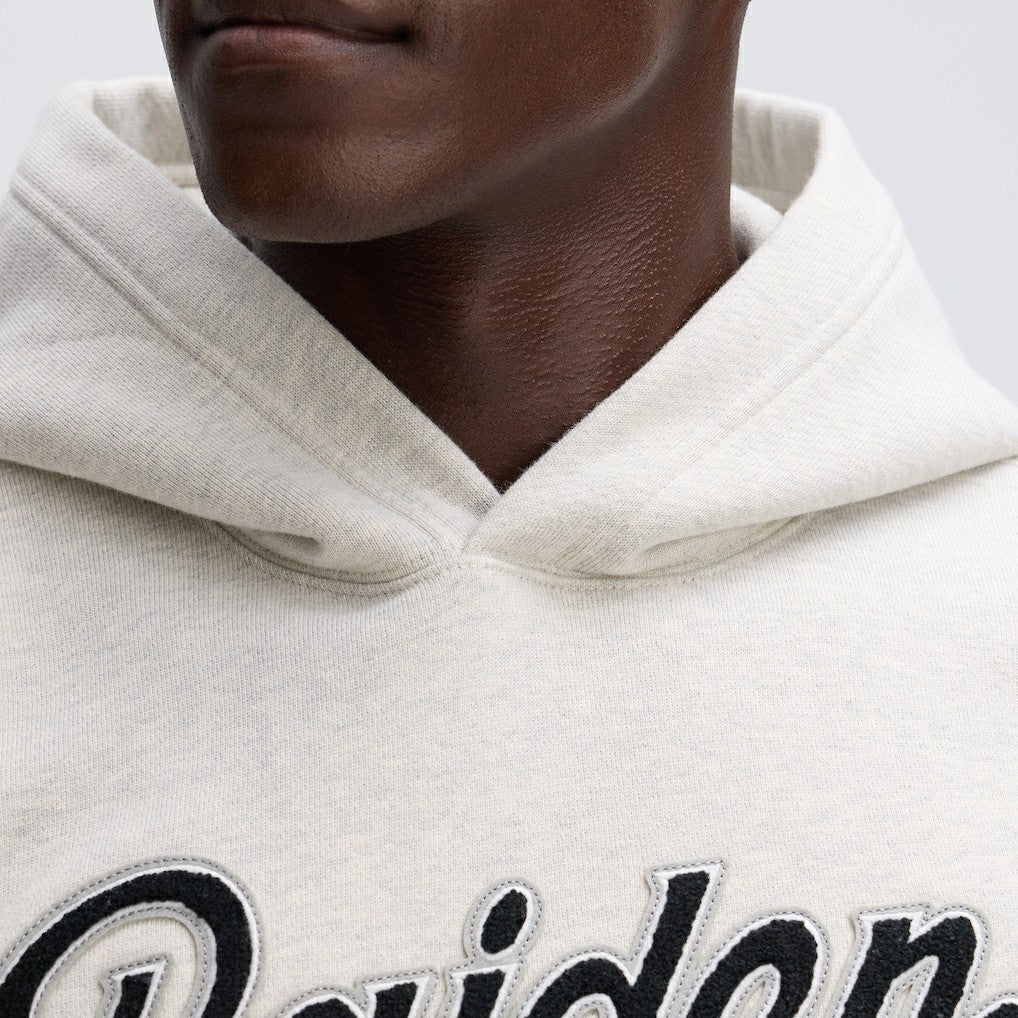 Fanatics Las Vegas Raiders IconicFleece Tipped Hoodie Oatmeal