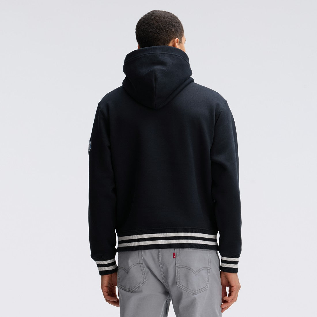 Fanatics Detroit Lions IconicFleece Tipped Hoodie Black