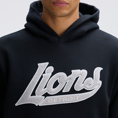 Fanatics Detroit Lions IconicFleece Tipped Hoodie Black