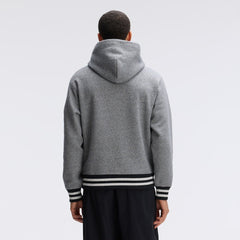 Fanatics Chicago Bears IconicFleece Tipped Hoodie Athletic Heather Gray