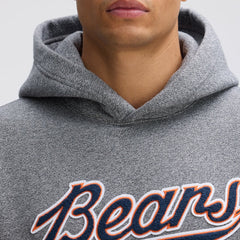 Fanatics Chicago Bears IconicFleece Tipped Hoodie Athletic Heather Gray