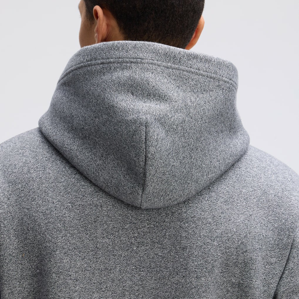Fanatics Chicago Bears IconicFleece Tipped Hoodie Athletic Heather Gray
