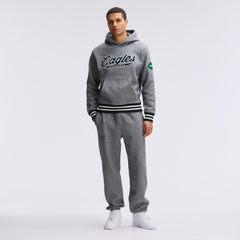 Fanatics Philadelphia Eagles IconicFleece Tipped Hoodie Athletic Heather Gray
