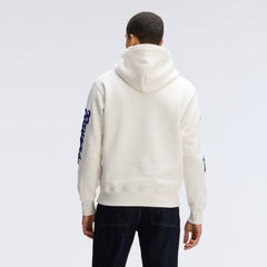 Fanatics Baltimore Ravens IconicFleece Letterman Hoodie Oatmeal