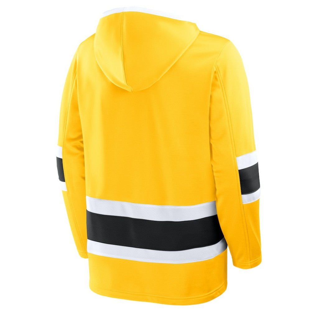 Boston Bruins Fanatics 2026 NHL Stadium Series Lace Up Hoodie - Gold - NHL 2001695423