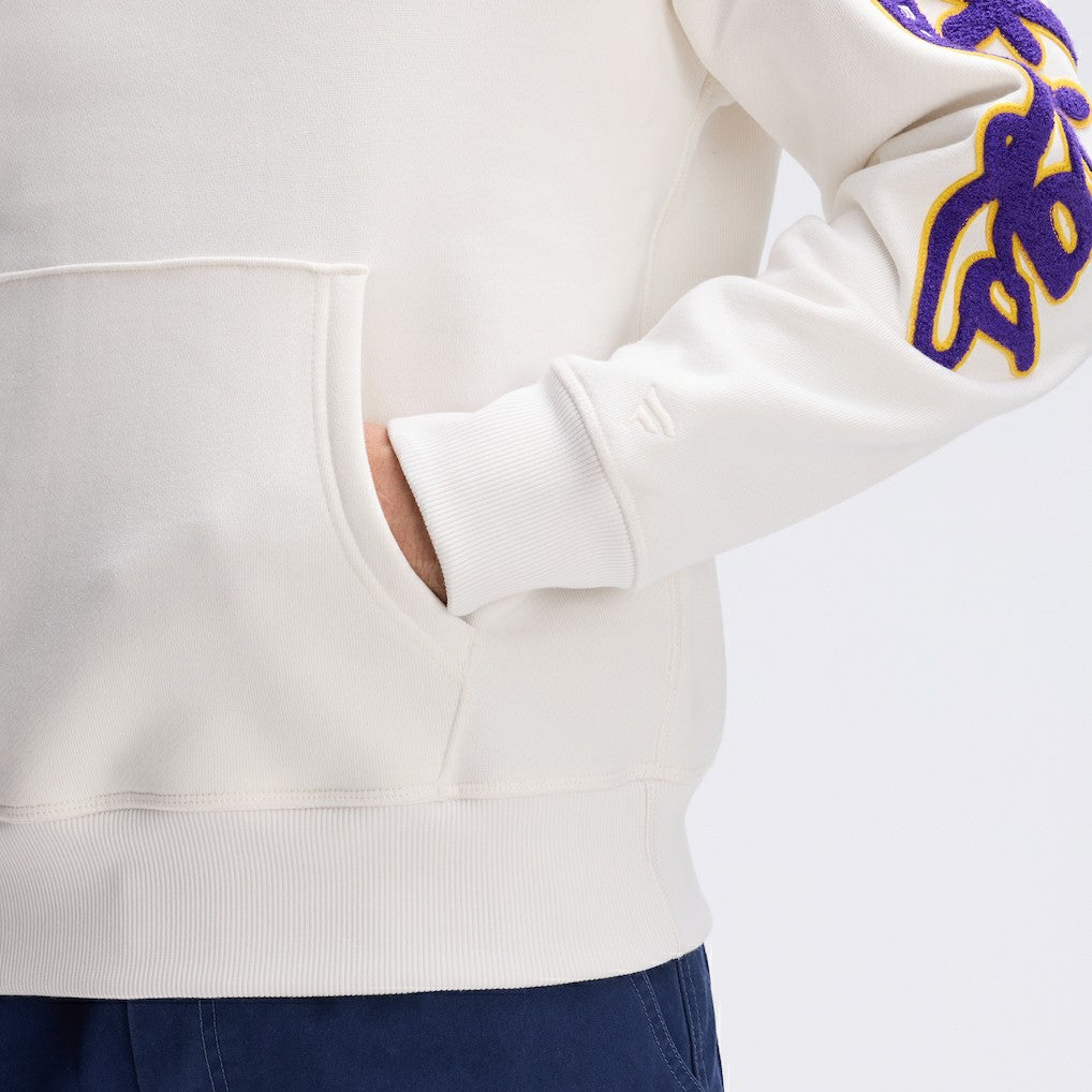 Fanatics Minnesota Vikings IconicFleece Letterman Hoodie Oatmeal