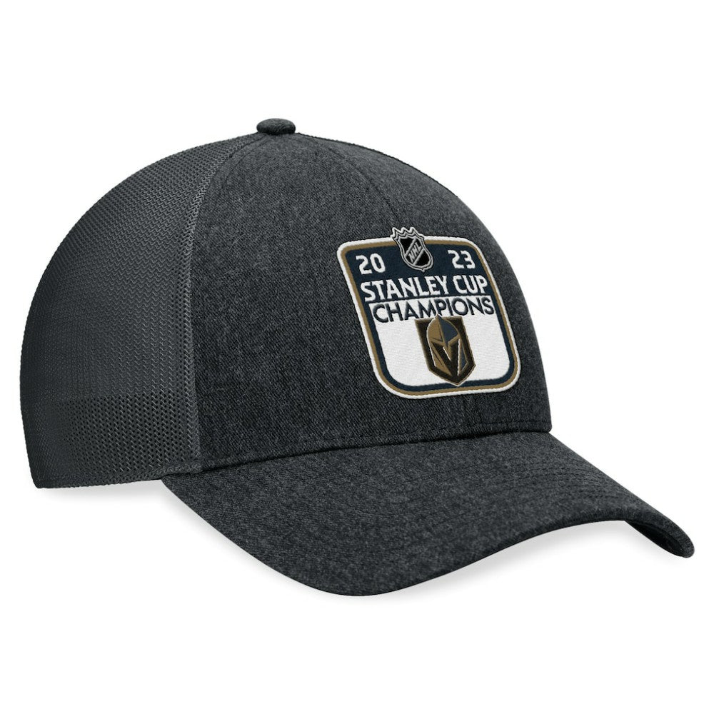 Vegas Golden Knights Fanatics 2023 Stanley Cup Champions Locker Room Adjustable Hat - Charcoal - NHL 200169823